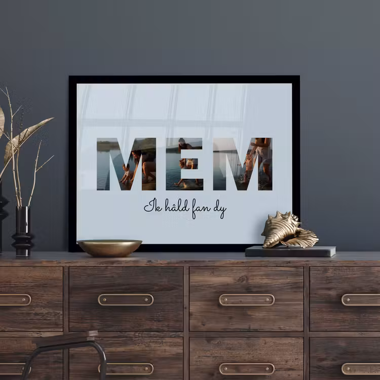 Poster met lijst - Mem — 5