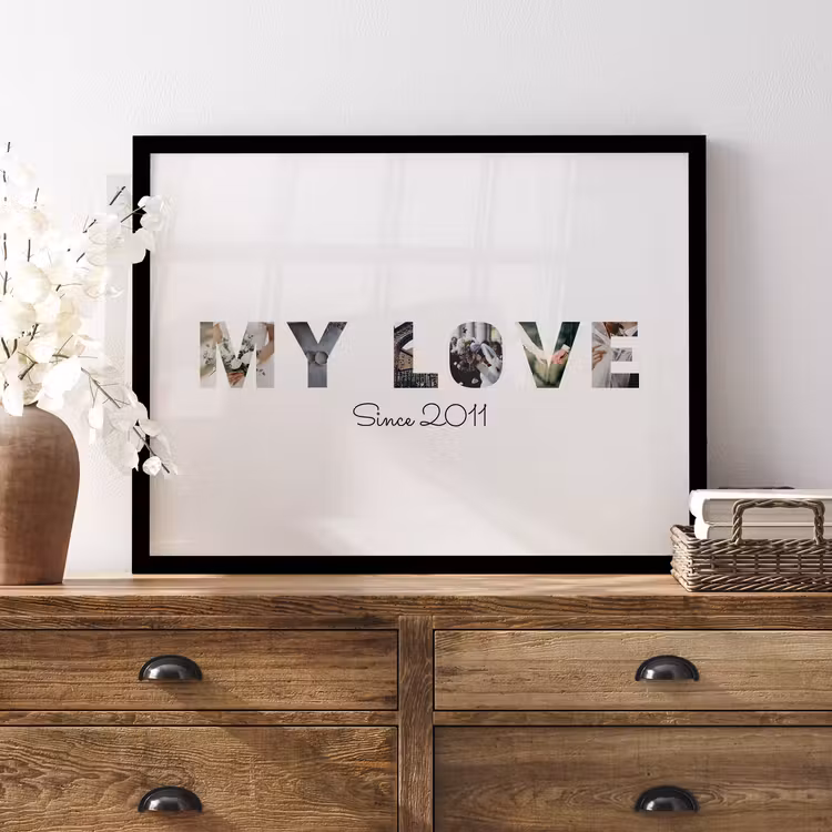 Poster met lijst - My Love — 3