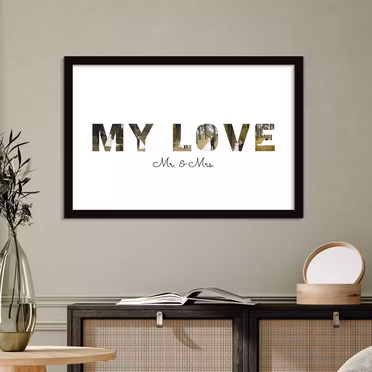 Poster met lijst - My Love — 4