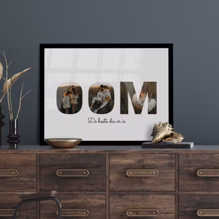 Poster met lijst - Oom — 2