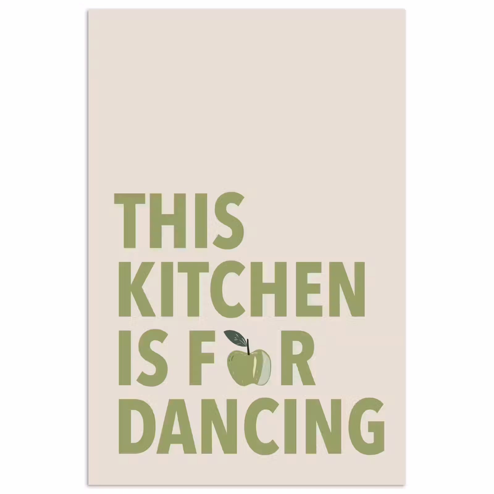 Poster - Quote - Appel - Illustratie — 1