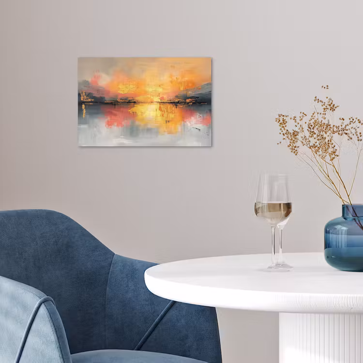 Poster - Modern - Abstract - Goud - Roze — 4