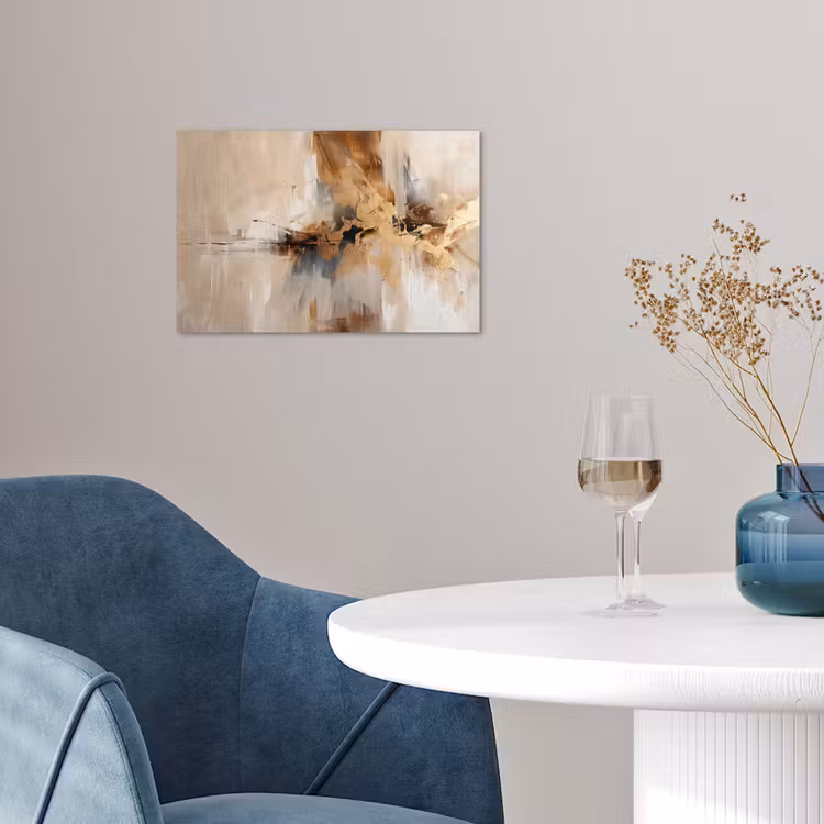 Poster - Modern - Bruin - Abstract - Beige — 4