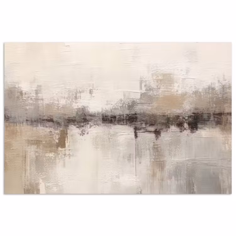Poster - Moderne kunst - Abstract - Beige — 1