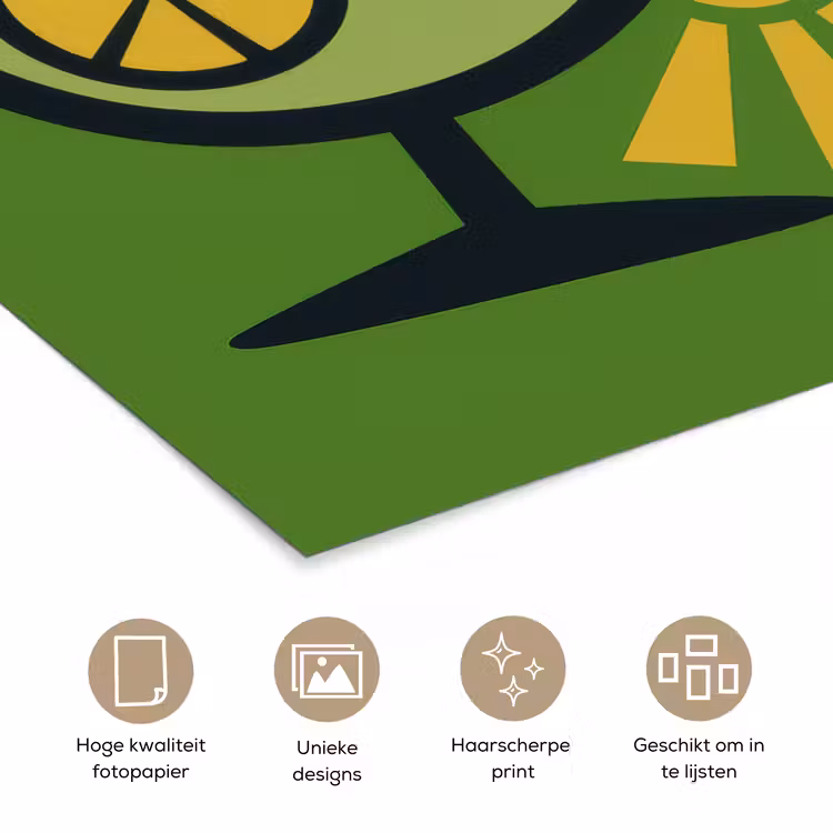 Poster - Mojito - Cocktail - Citroen - Groen — 5