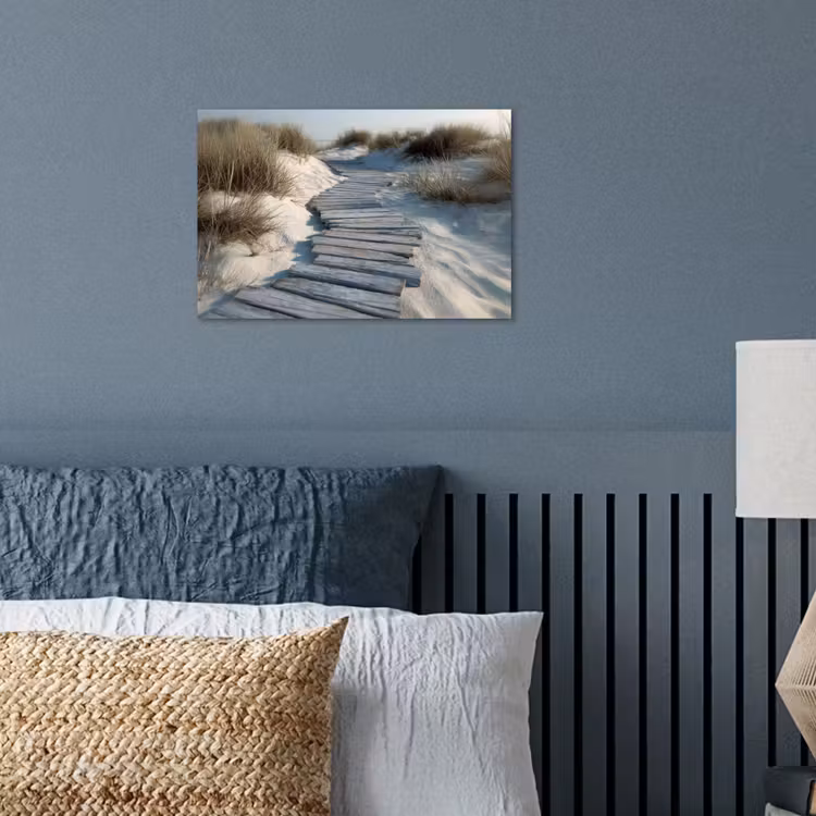 Poster - Pad - Planken - Duinen - Gras — 3