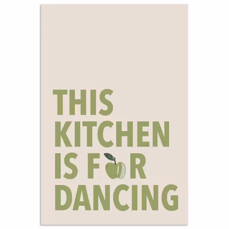 Poster - Quote - Appel - Illustratie — 1