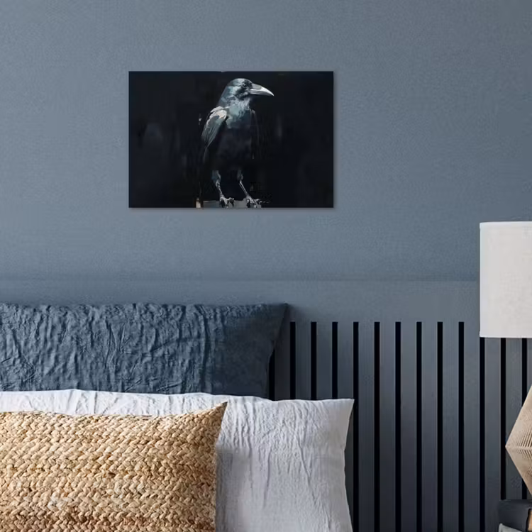 Poster - Raaf - Vogels - Zwart — 3