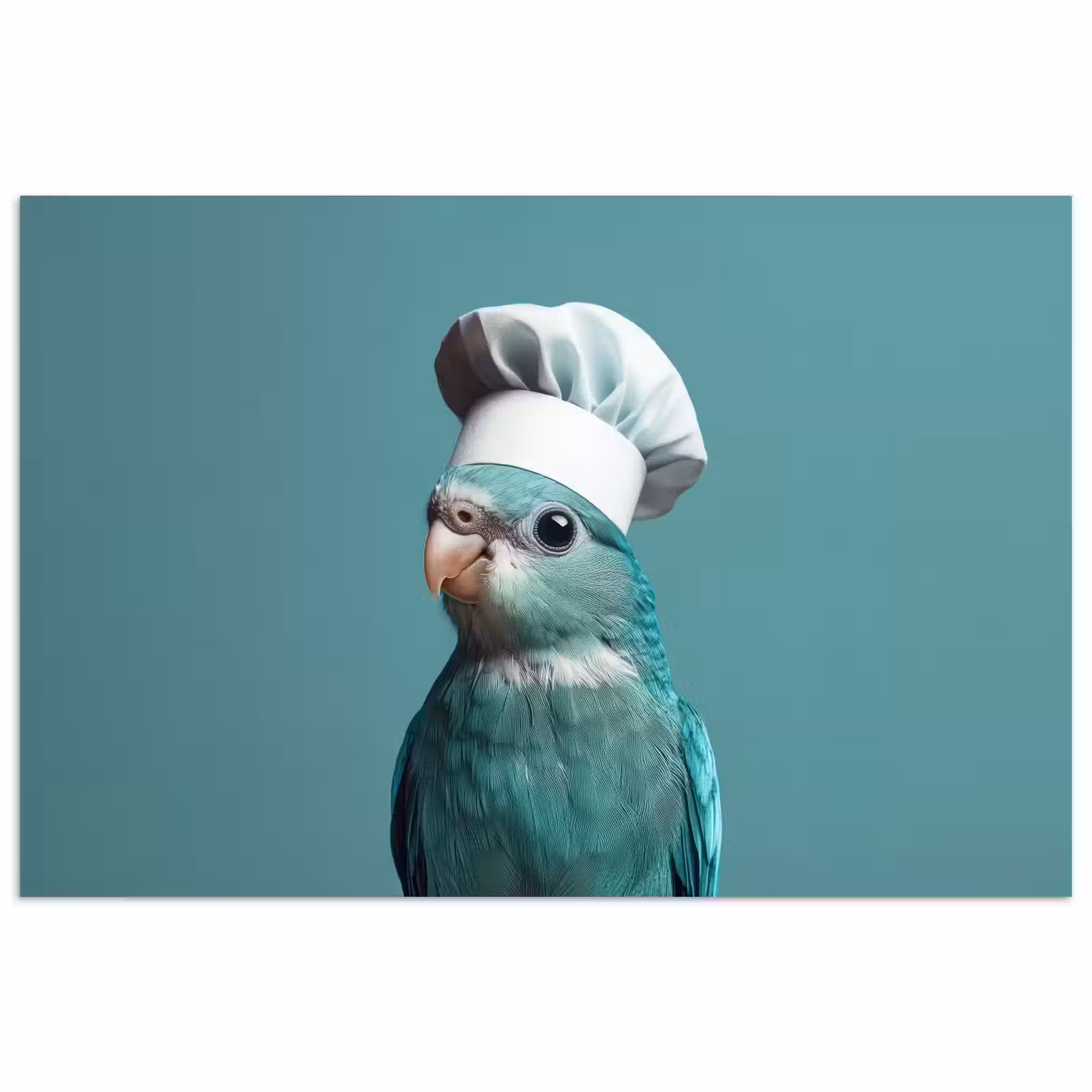 Poster - Parkiet - Vogel - Koksmuts - Cute — 1