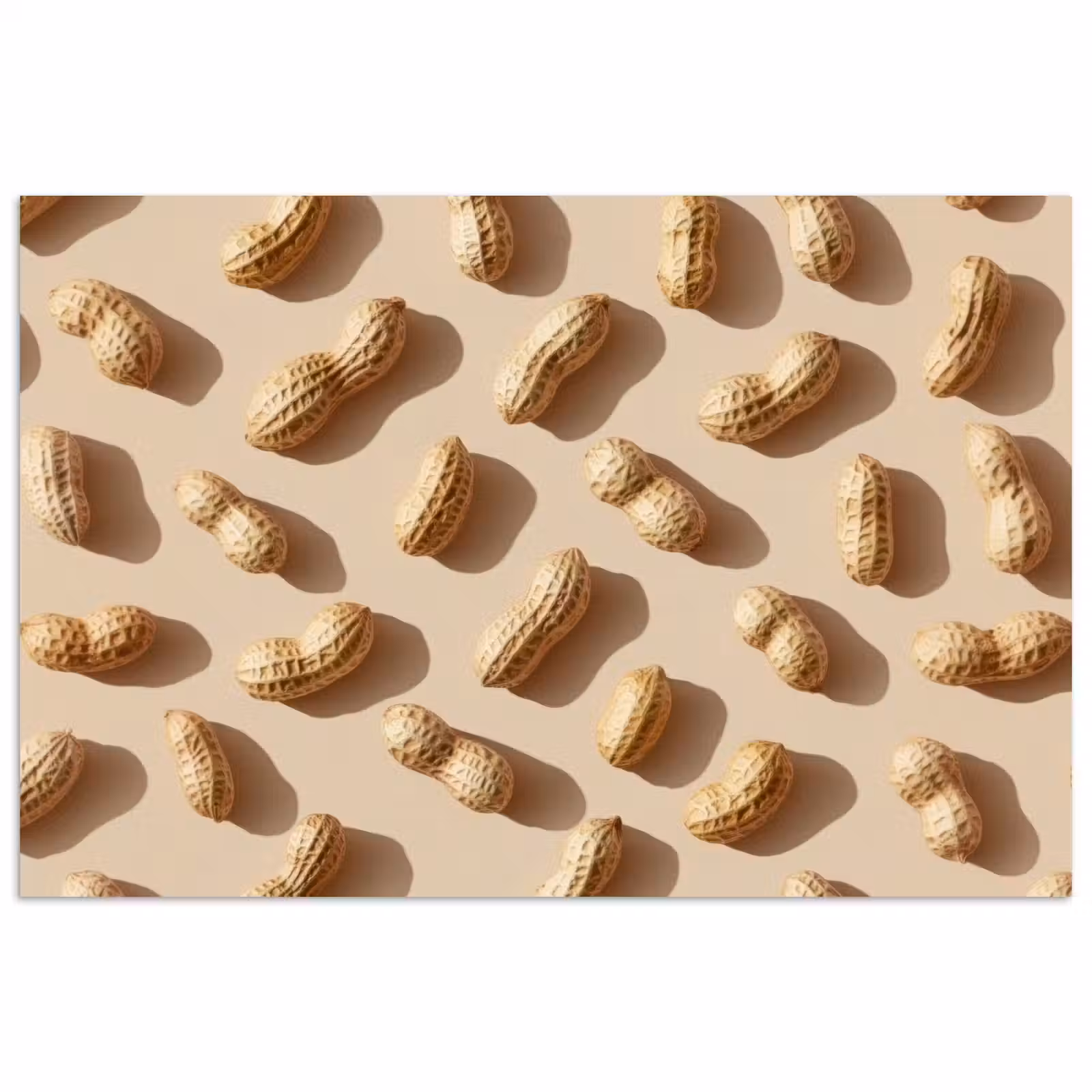Poster - Pinda's - Patroon - Beige — 1