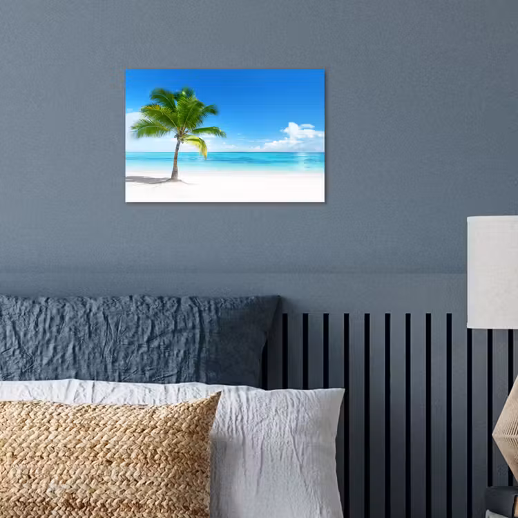 Poster - Palmboom - Strand - Zee - Zomer — 3