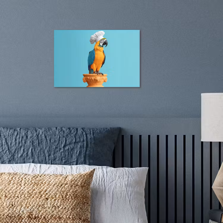 Poster - Papegaai - Koksmuts - Grappig - Vogel — 3