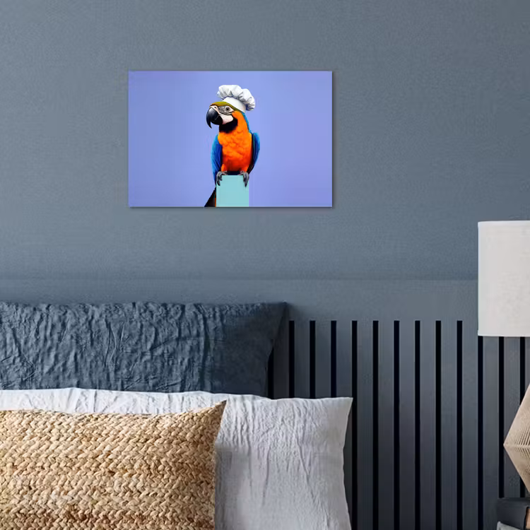 Poster - Papegaai - Koksmuts - Vogel - Leuk — 3
