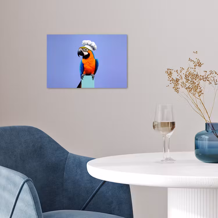 Poster - Papegaai - Koksmuts - Vogel - Leuk — 4