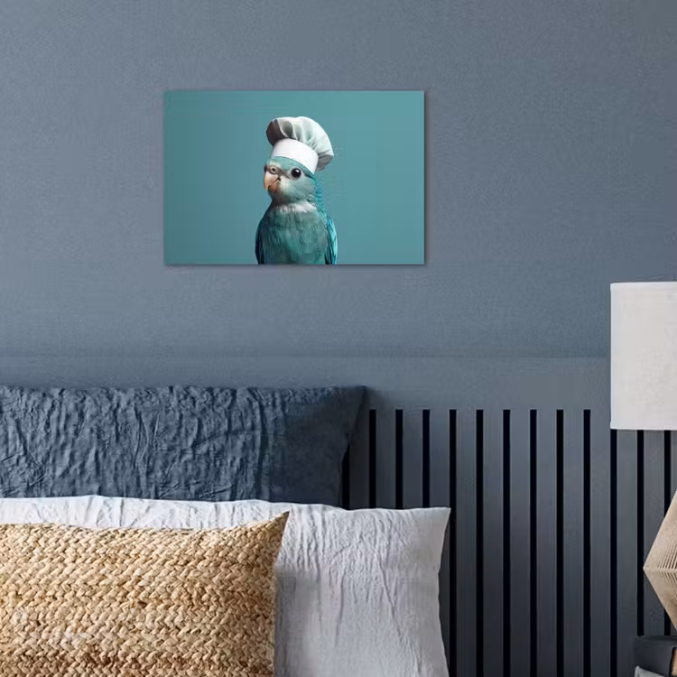 Poster - Parkiet - Vogel - Koksmuts - Cute — 3