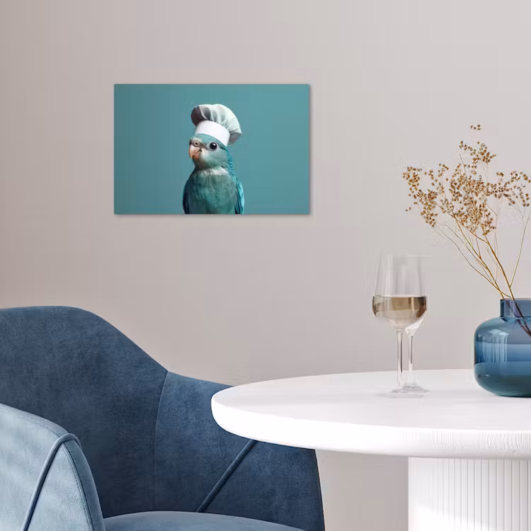 Poster - Parkiet - Vogel - Koksmuts - Cute — 4