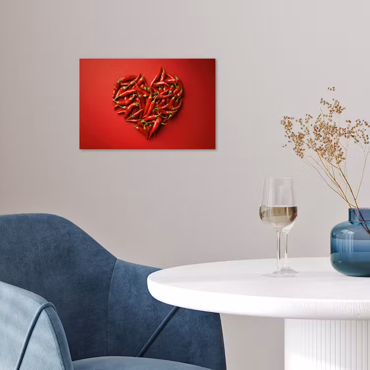 Poster - Pepers - Rood - Hart — 4