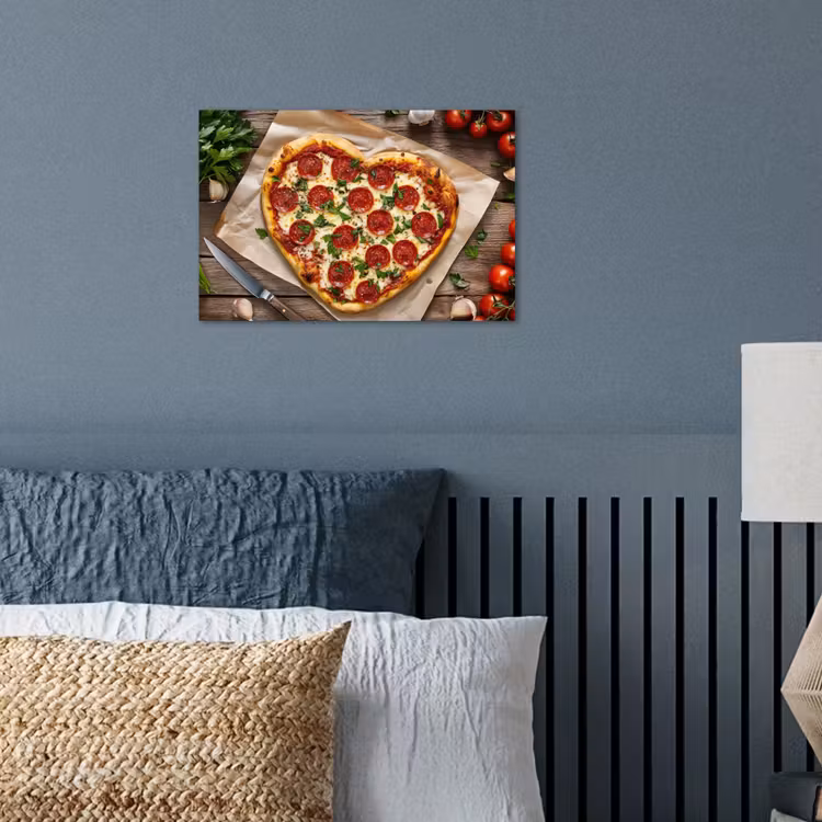 Poster - Pizza - Hart - Pepperoni - Tomaat — 3