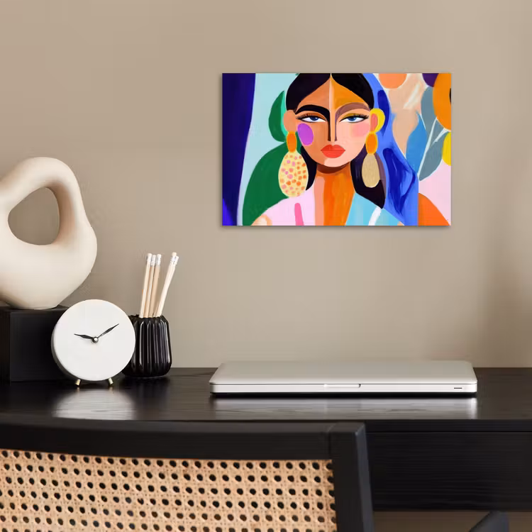 Poster - Portret - Vrouw - Modern — 2