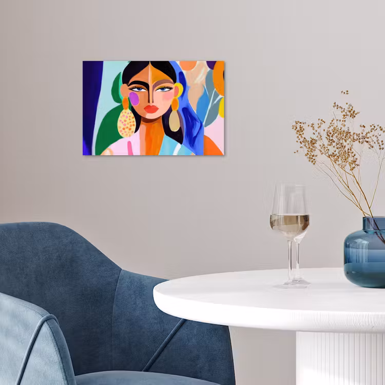 Poster - Portret - Vrouw - Modern — 4