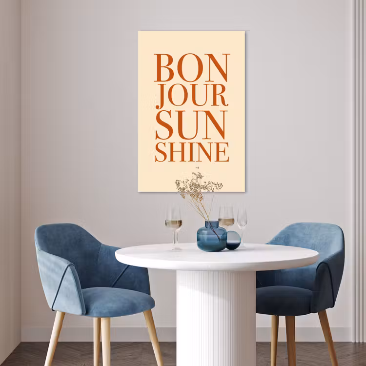 Poster - Oranje - Quote - Sun — 4