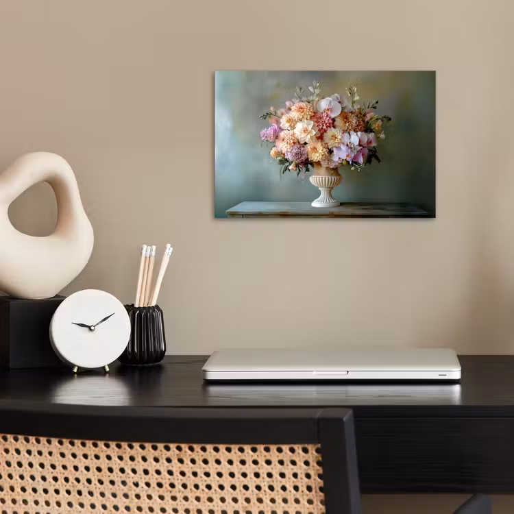 Poster - Orchidee - Boeket - Vaas - Bloemen — 2