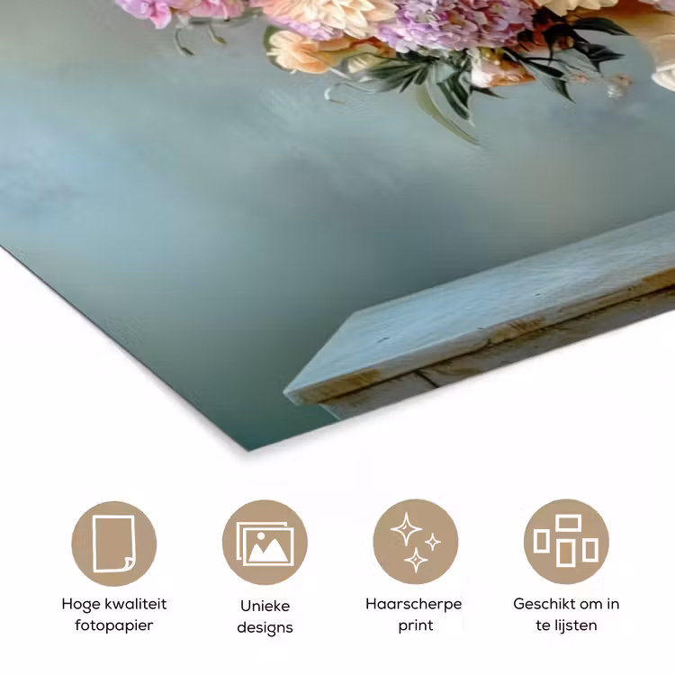 Poster - Orchidee - Boeket - Vaas - Bloemen — 5