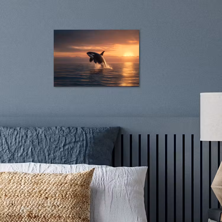 Poster - Orka - Zee - Zonsondergang — 3