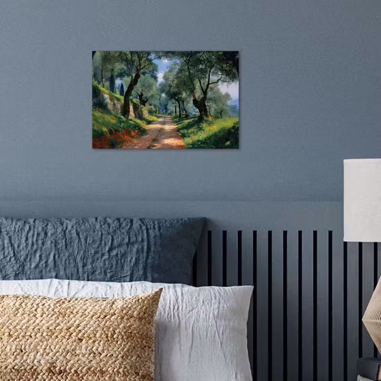Poster - Pad - Bomen - Schaduw - — 3