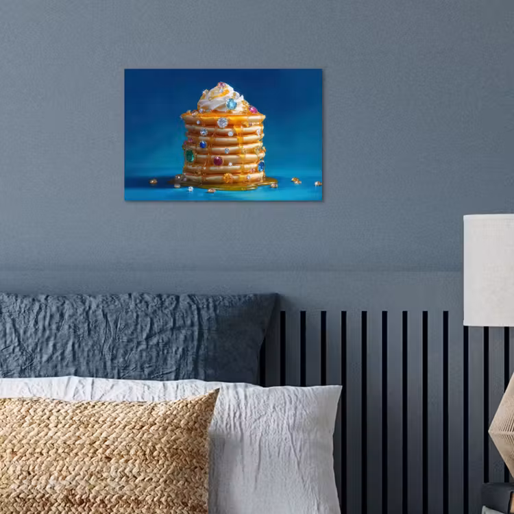 Poster - Pannenkoeken - Steentjes - Glitter - Slagroom — 3