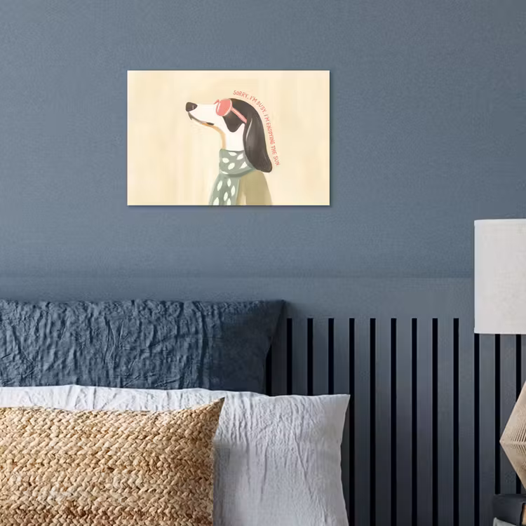 Poster - Quote - Hond - Zonnebril — 3