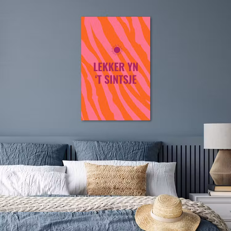 Poster - Quote - Zomer - Roze — 3