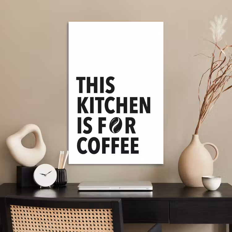 Poster - Quotes - Koffie - Bonen - Modern — 2