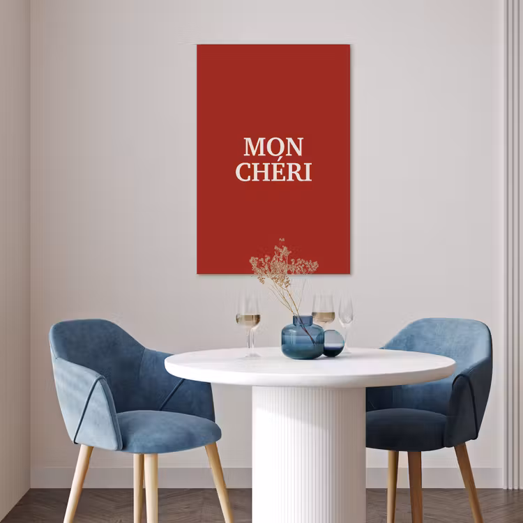 Poster - Rood - Frans - Quotes — 4