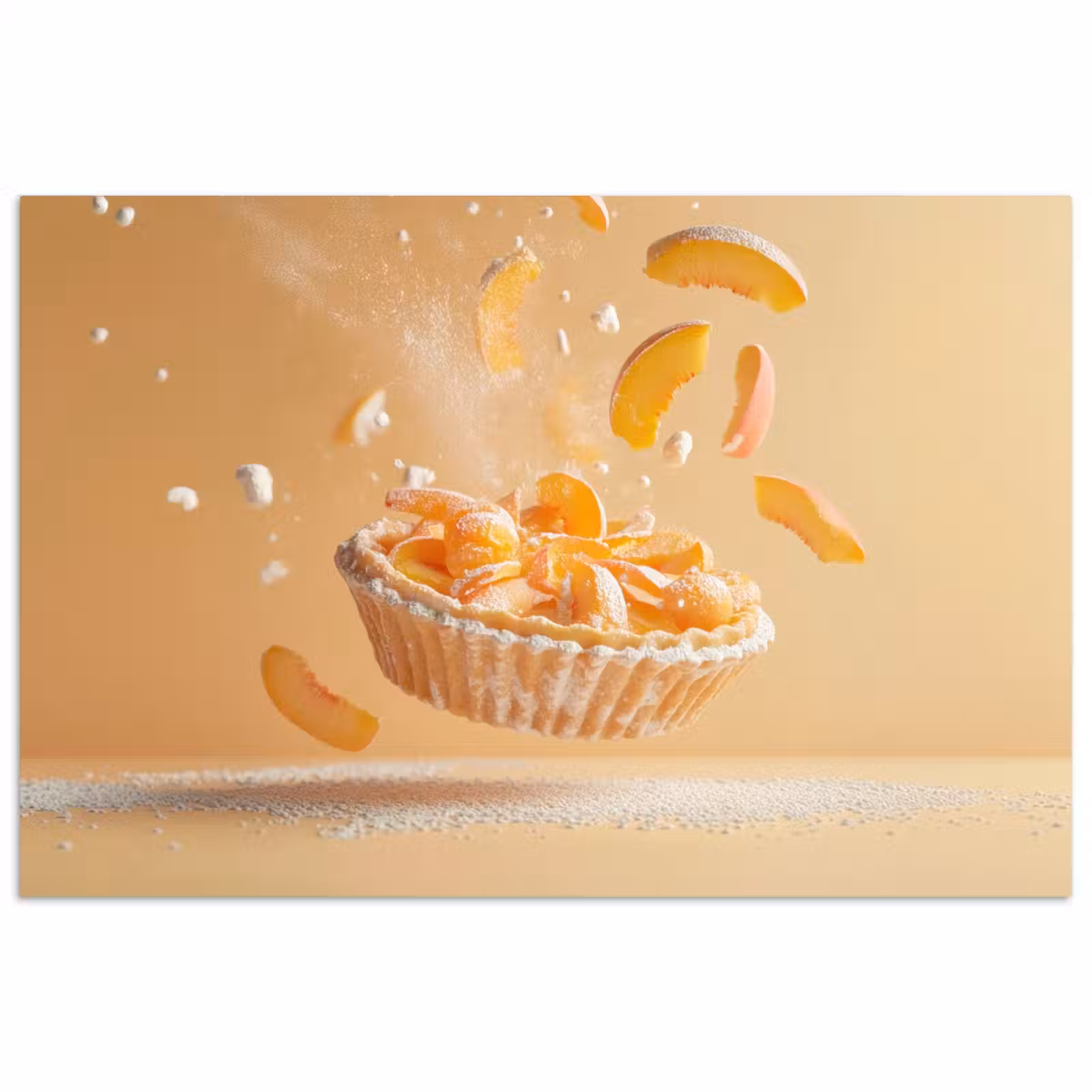 Poster - Peach - Eten - Taart - Oranje — 1