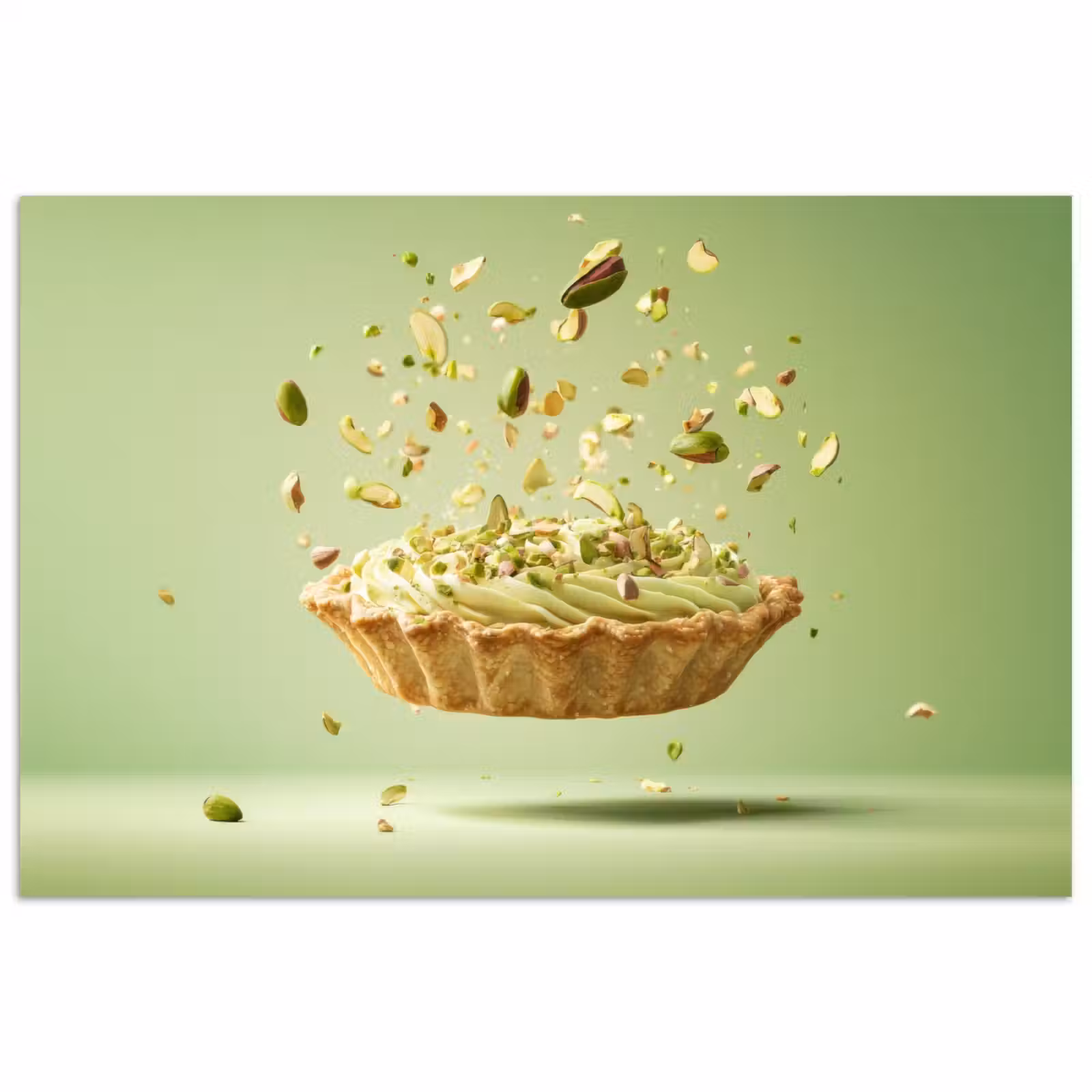 Poster - Pistache - Taart - Noten - Eten — 1