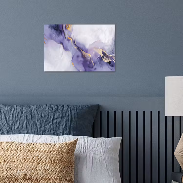 Poster - Paars - Modern - Marmer - Abstract — 3