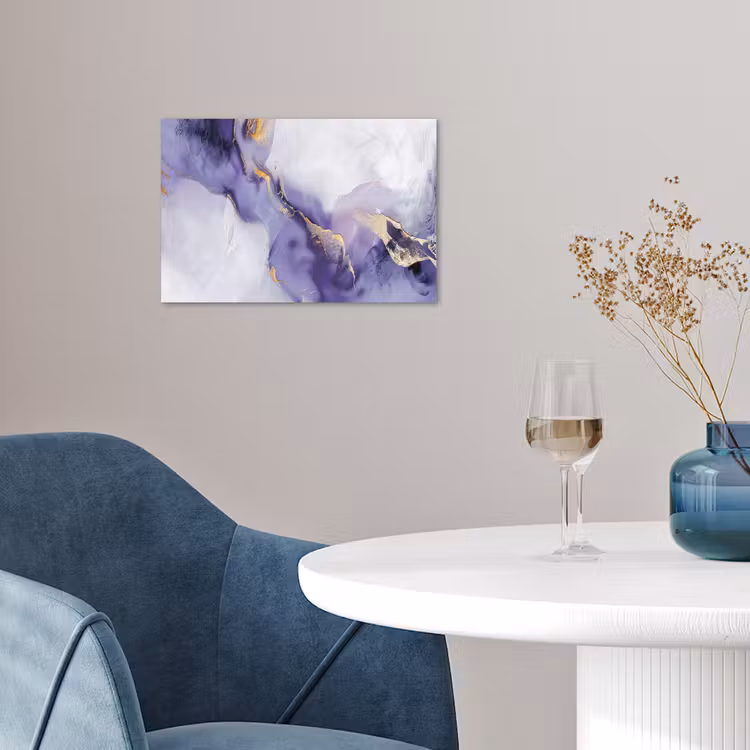 Poster - Paars - Modern - Marmer - Abstract — 4