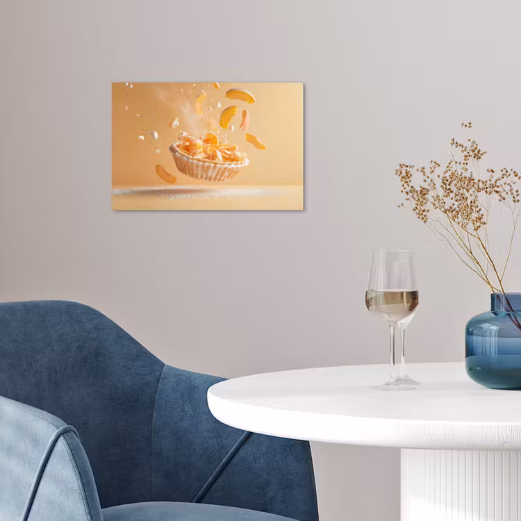 Poster - Peach - Eten - Taart - Oranje — 4