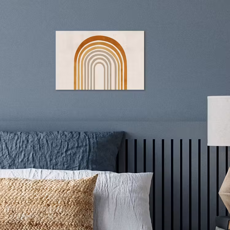 Poster - Minimalistisch - Boog - Lijnen - Beige — 3