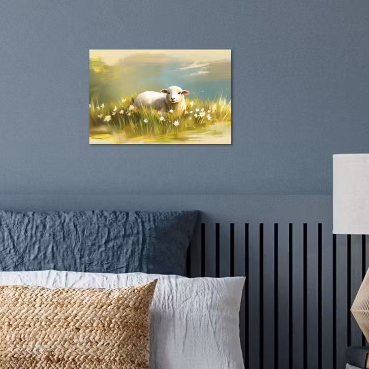 Poster - Schaap - Weide - Groen — 3