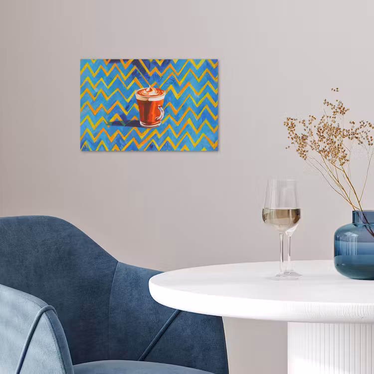 Poster - Mok - Koffie - Zigzag - Slagroom — 4