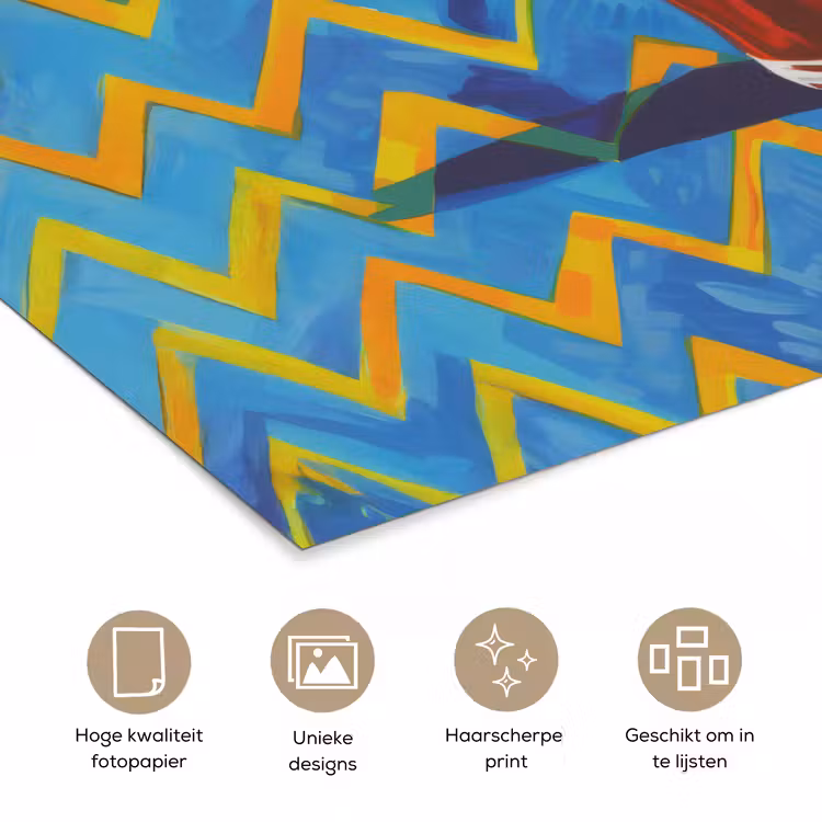 Poster - Mok - Koffie - Zigzag - Slagroom — 5