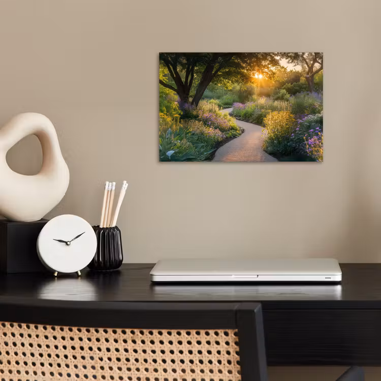 Poster - Pad - Bloemen - Park — 2