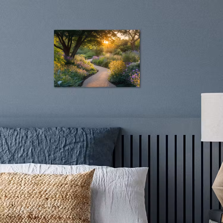Poster - Pad - Bloemen - Park — 3