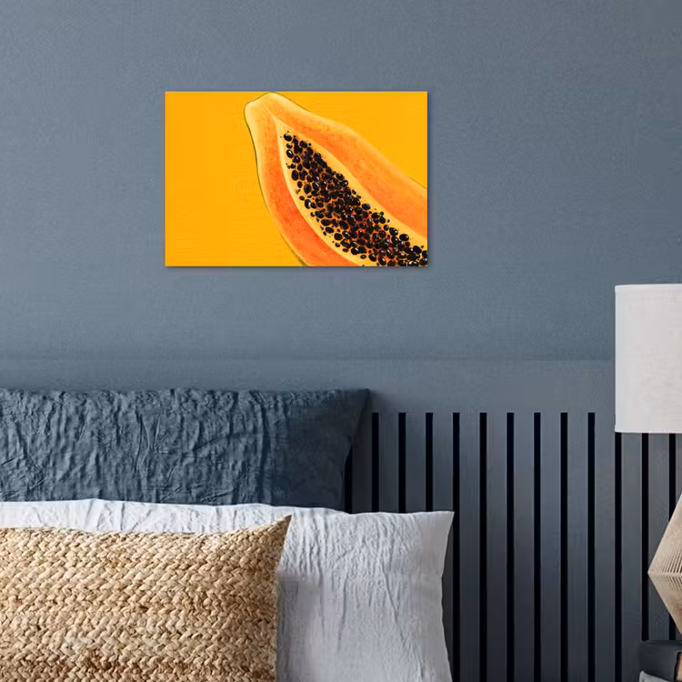 Poster - Papaja - Oranje - Topisch — 3