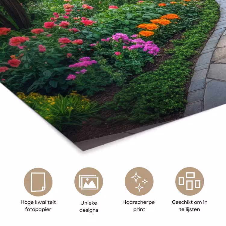 Poster - Park - Bloemen - Tuin — 5