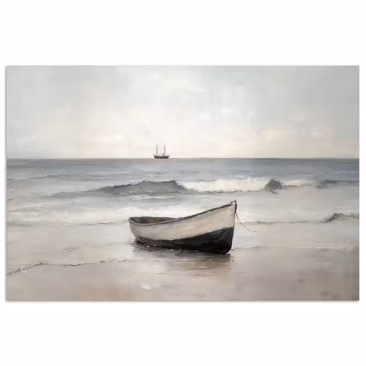 Poster - Roeiboot - Zee - Horizon — 1