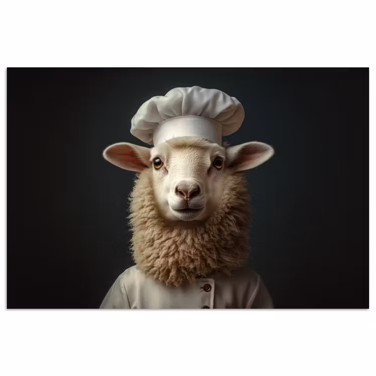 Poster - Schaap - Wol - Kok — 1