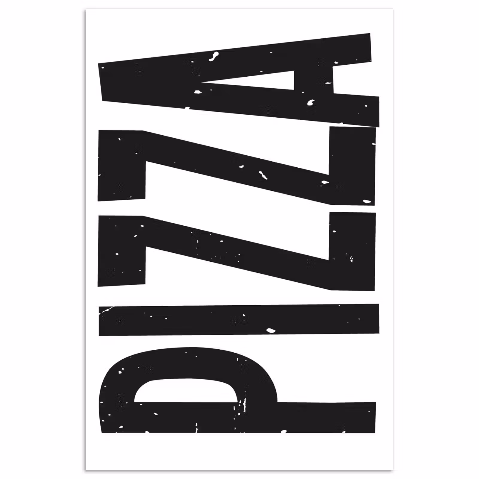 Poster - Pizza - Japandi - Decoratie - Vintage — 1